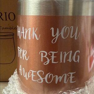 ❣️5|$25❣️Wine Tumbler - Brown